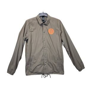 Her Universe Marvel Loki TVA Coach Jacket Khaki Orange Variant Mens Small